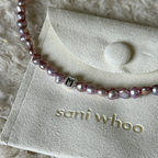 Perlenchoker – Rosa